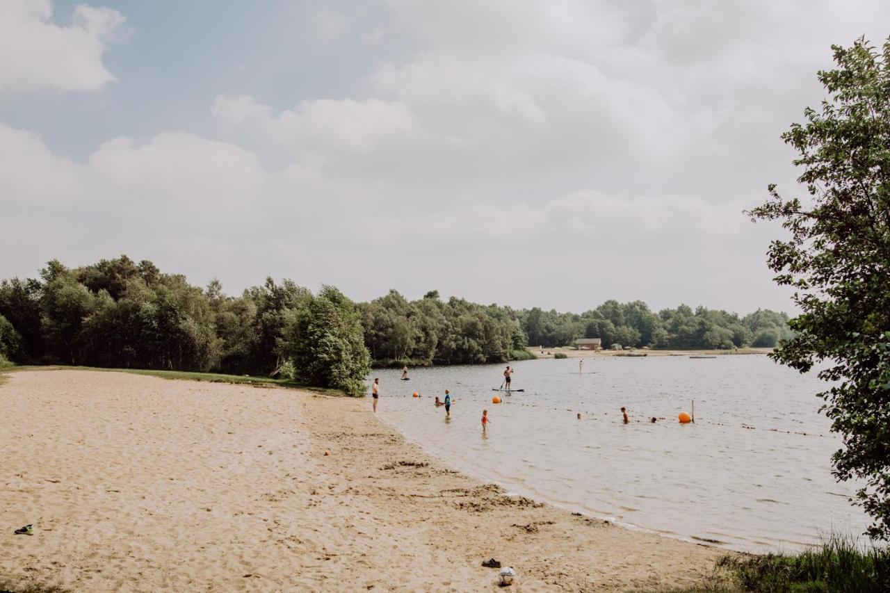 Glampingresort Raus Am See In Spaden Schiffdorf Exterior foto